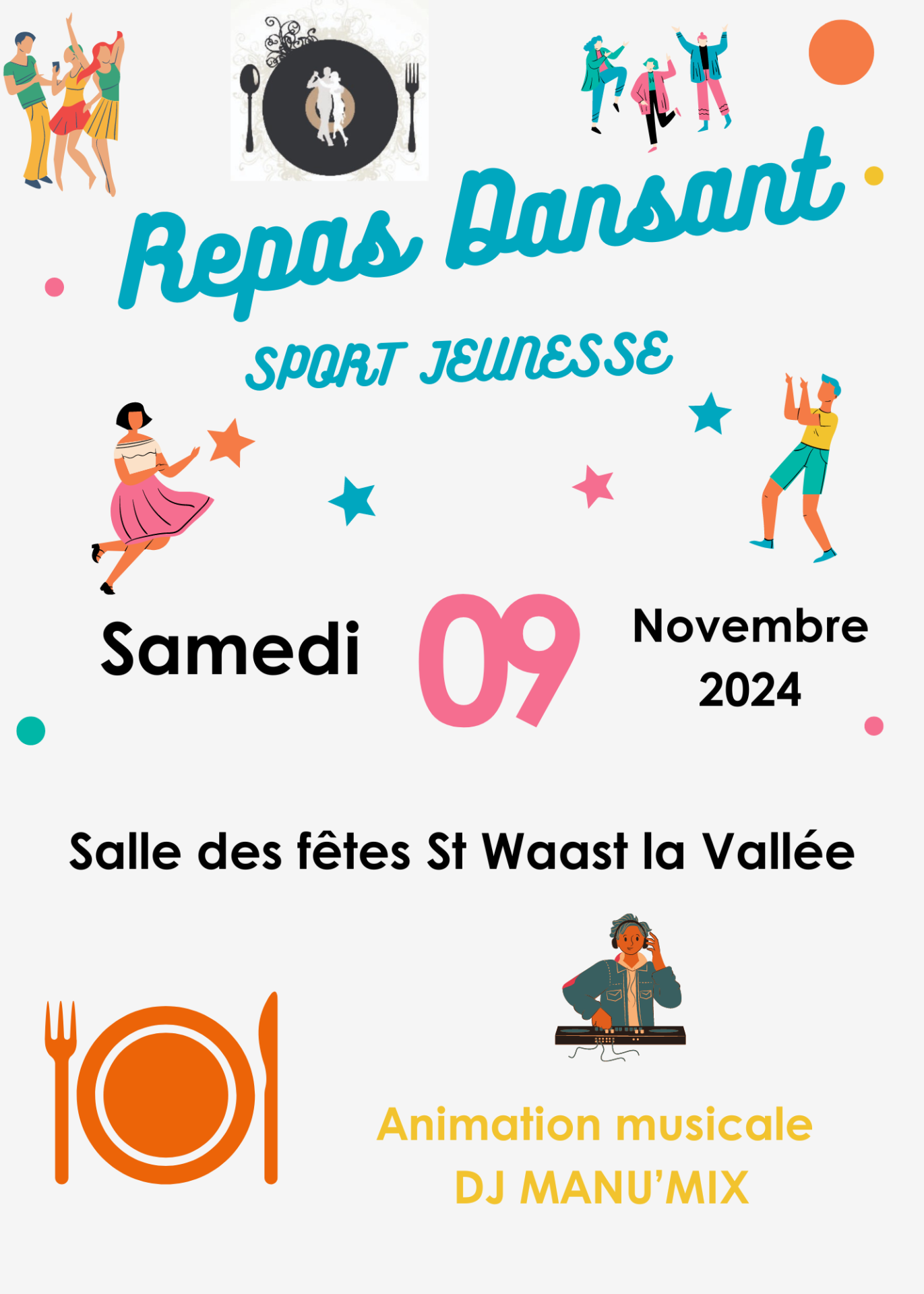 Repas sport jeunesse 09 11 2024